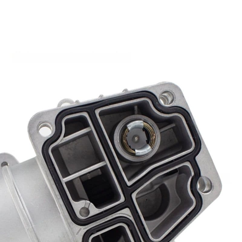 Oil filter housing assembly with oil cooler 03L115389C side view