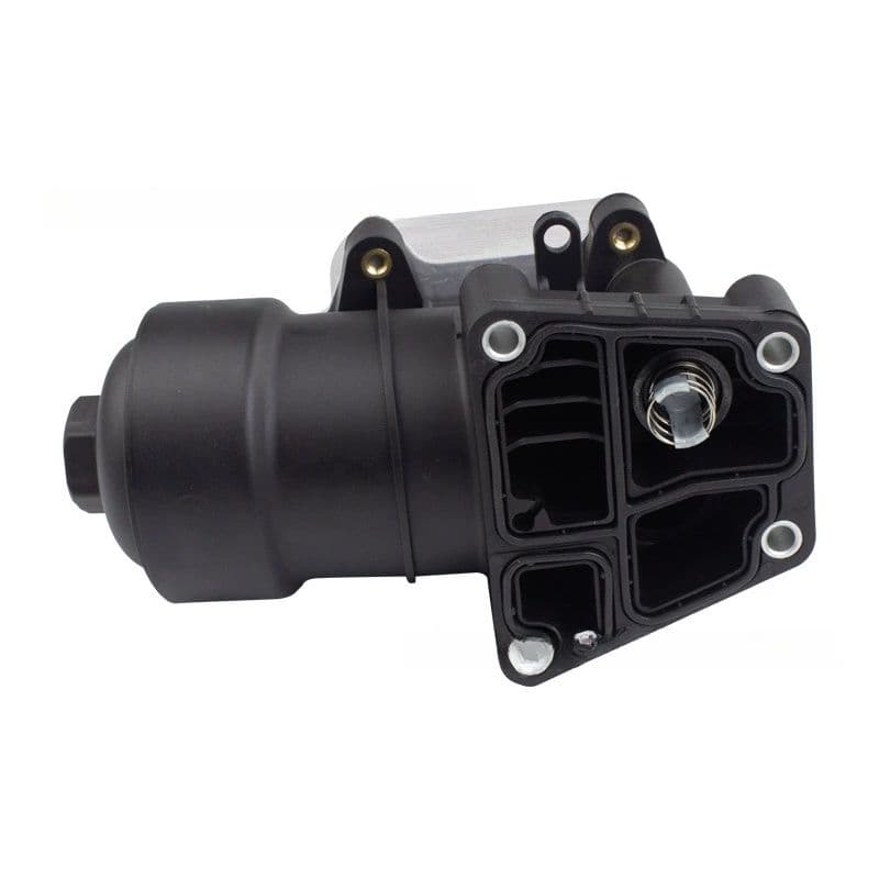 Oil filter housing assembly 03L115389E side view