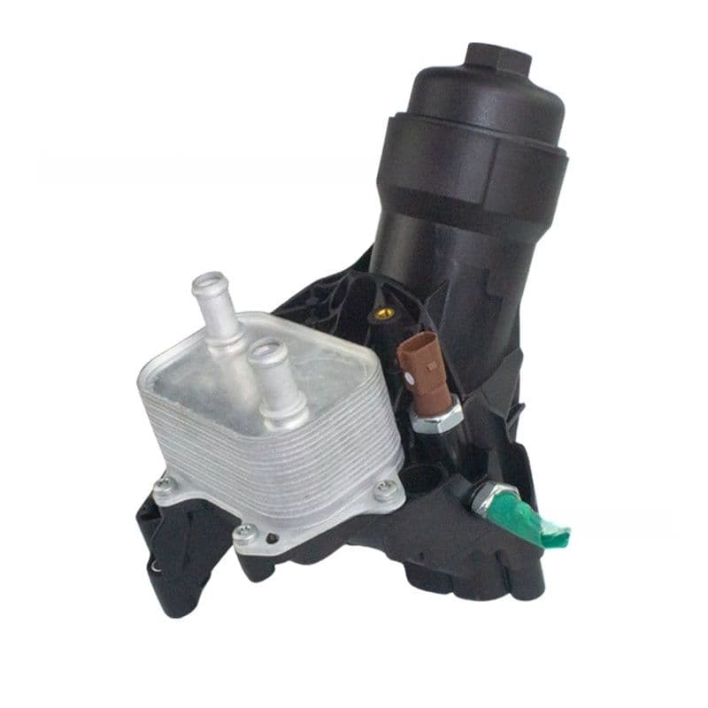 Oil filter housing assembly 03N115389J rear angle view