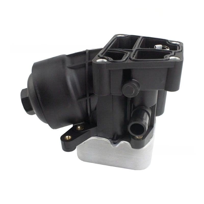 Plastic housing oil filter housing assembly rear view 03P115389A 03P115389B