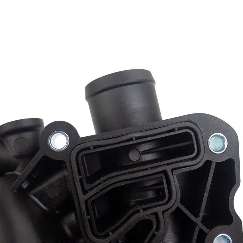 All-plastic oil filter housing body 059115389K angled view