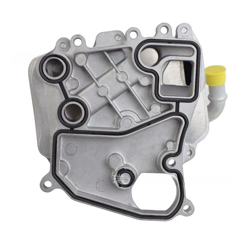 Oil cooler side view