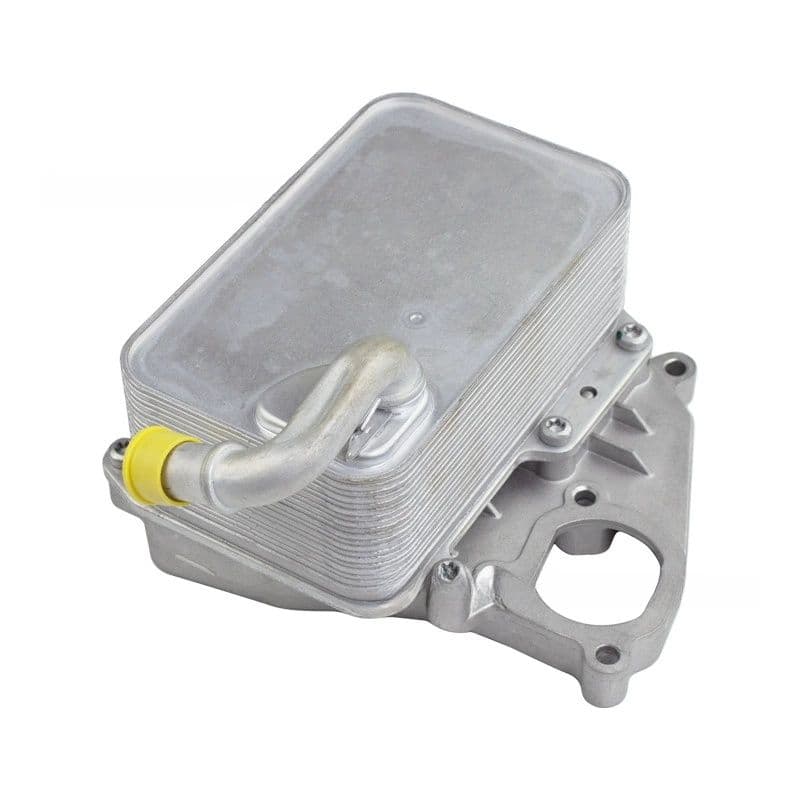 Oil cooler core detail