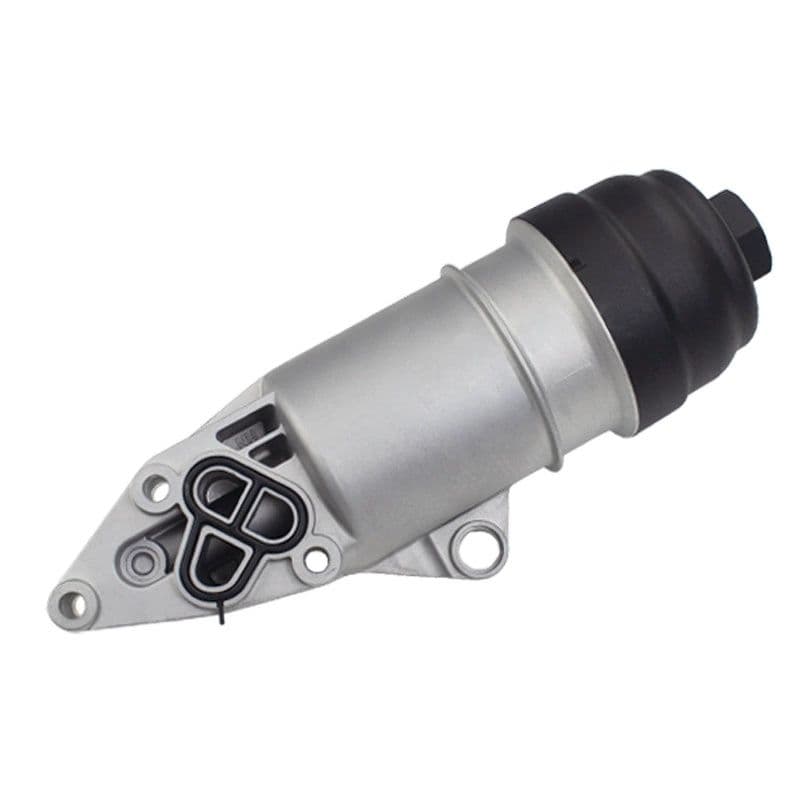 Oil filter housing assembly 06E115405K rear view