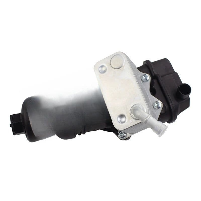 Pemasangan Perumah Penapis Minyak dengan Penyejuk Minyak Plastik 06F115397J untuk Audi Volkswagen