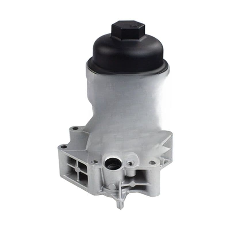 Aluminium Oil filter housing assembly 06M115401L rear view