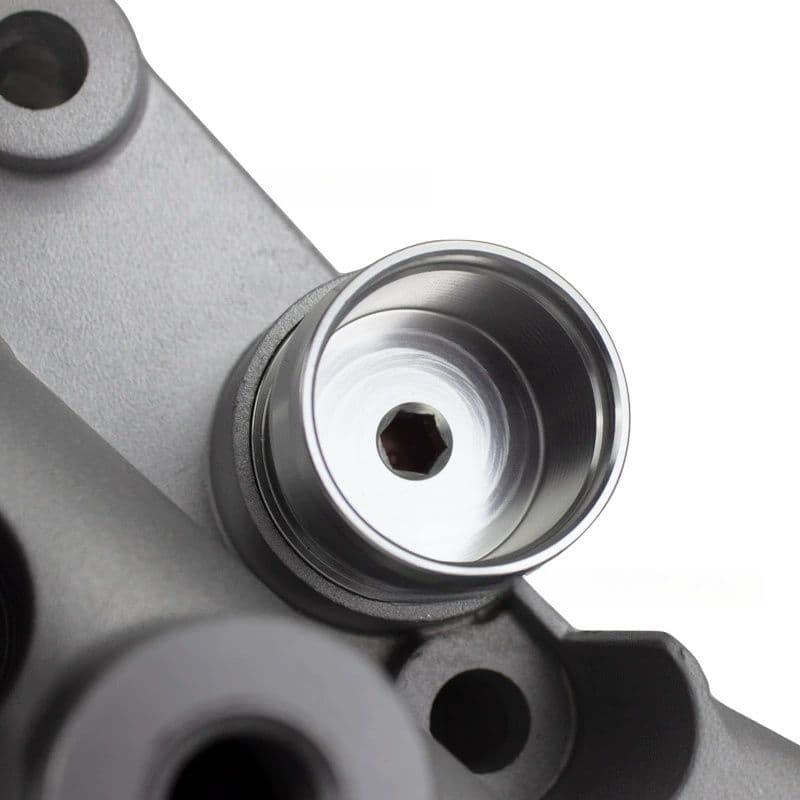 Upgraded aluminum oil filter housing assembly 07K115397D for Volkswagen Audi 2.5