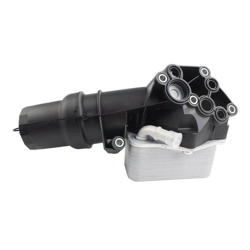 Plastic housing oil filter housing assembly rear angle 07K115397D 07K115397A