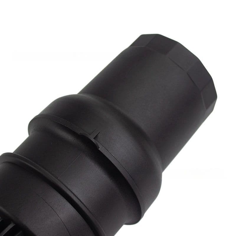 Oil filter housing assembly 07K115397E cap close-up