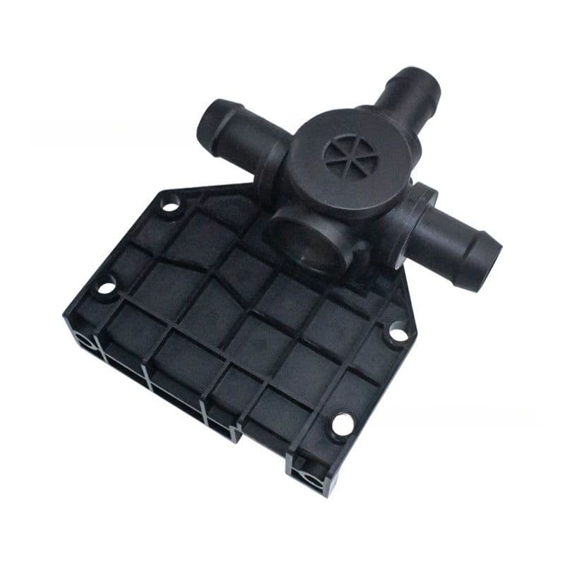 Heater control valve front view