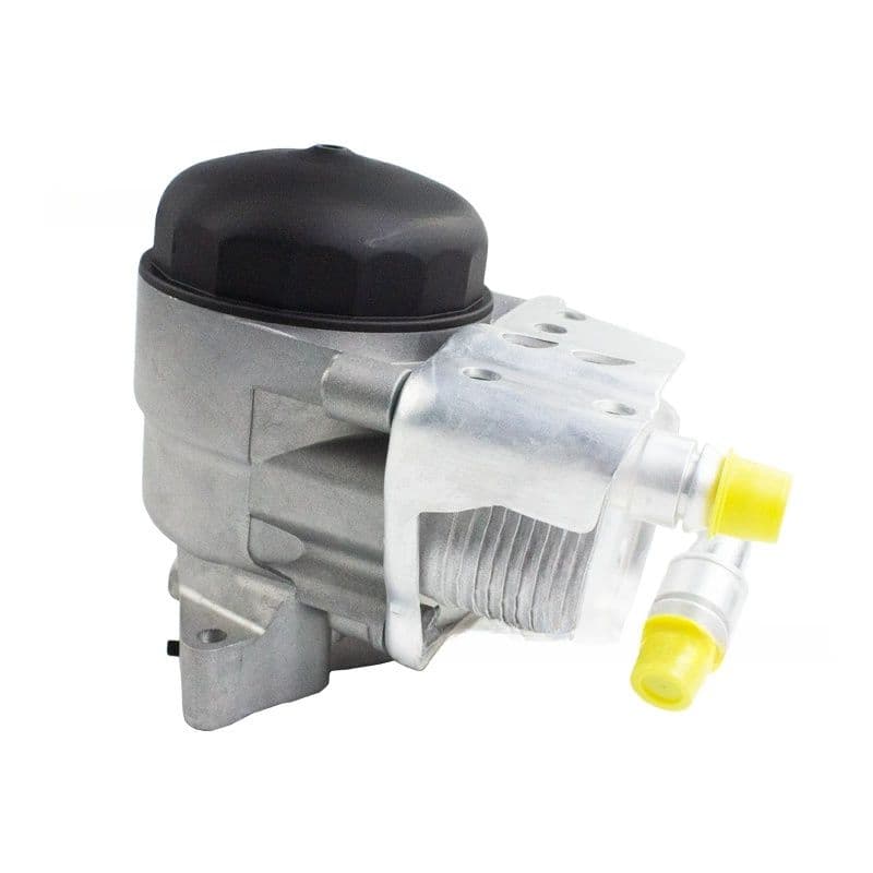 Oil filter housing assembly 11427508966 cooler side view