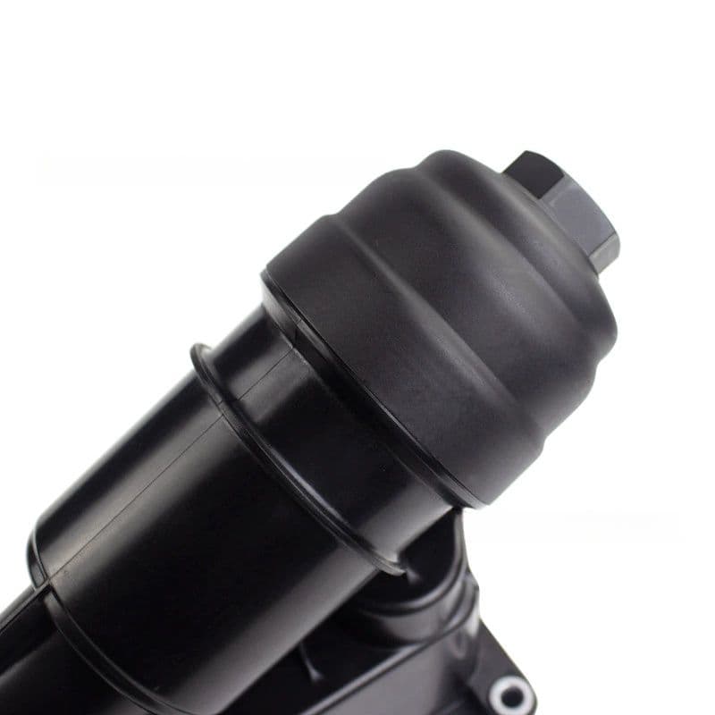 Oil filter housing assembly 11427800066 cooler side view