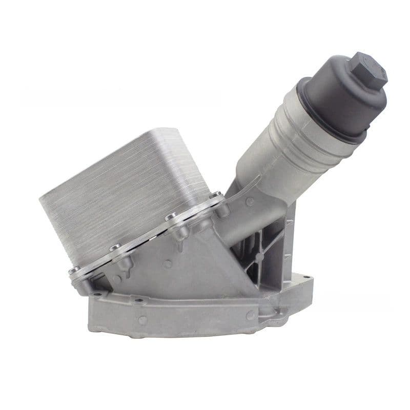 Front view of BMW oil filter housing assembly 11428488578