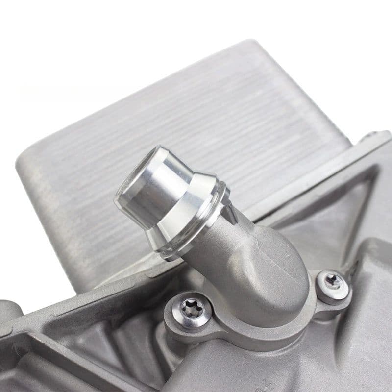 R�ckseitige Montagefl�che des BMW �lfiltergeh�use-Komplettsatzes 11428488578