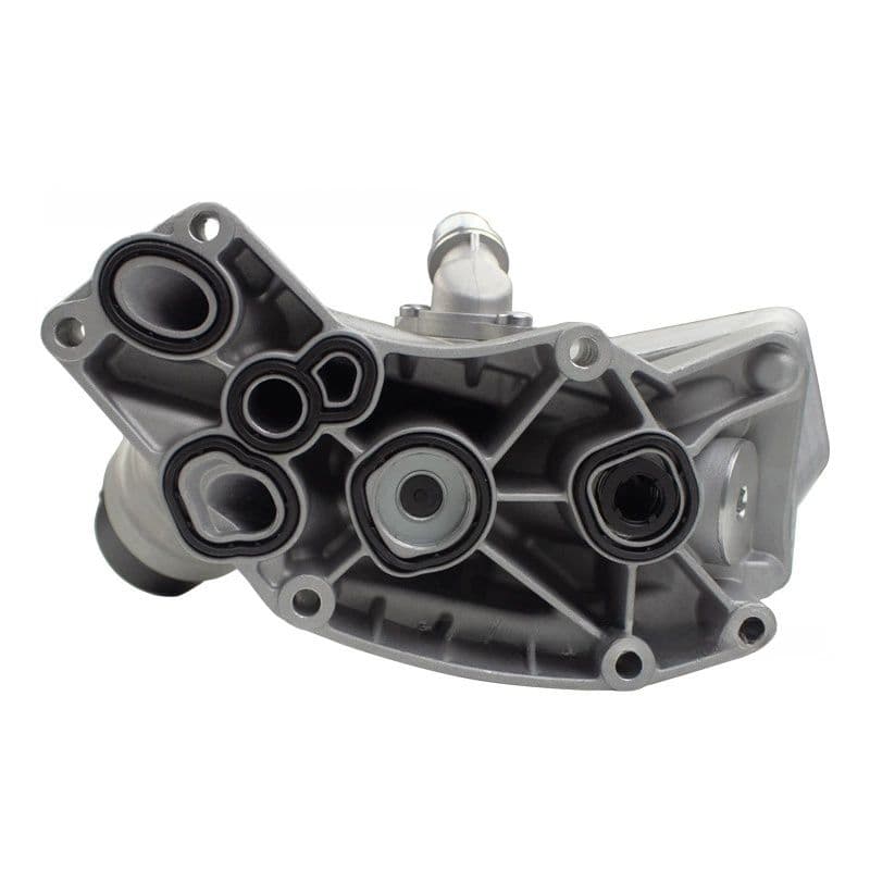 Seitenansicht des BMW �lfiltergeh�use-Komplettsatzes 11428488578