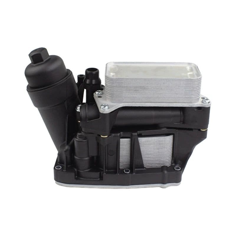 Plastic oil filter housing body 11428507697 side view