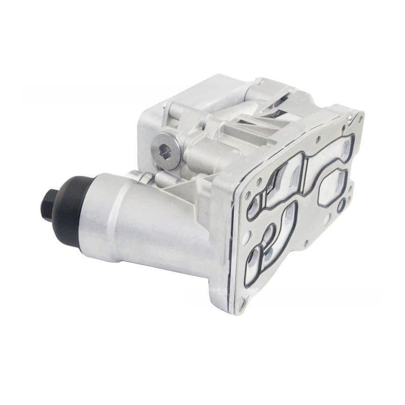 Bottom mounting face of BMW oil filter housing assembly 11428507697