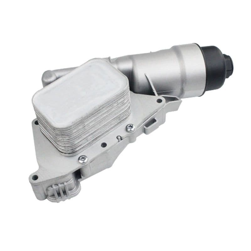 Upgraded aluminum oil filter housing assembly with oil cooler 11428585235 for BMW MINI