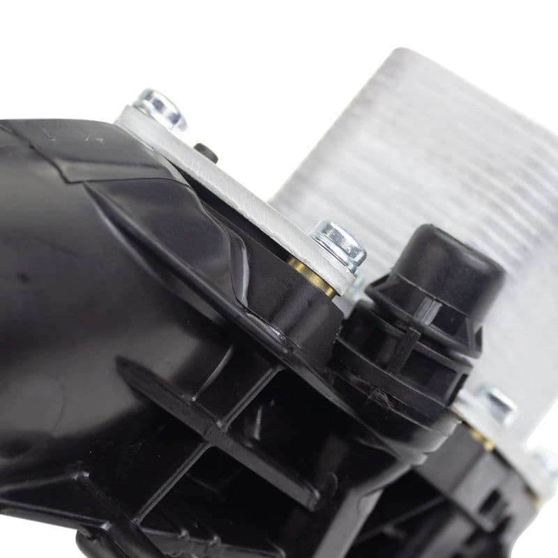 Semi-plastic oil filter housing assembly 11428596283 close-up