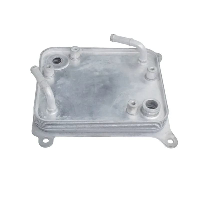 25620-E6000 transmission oil cooler angled view