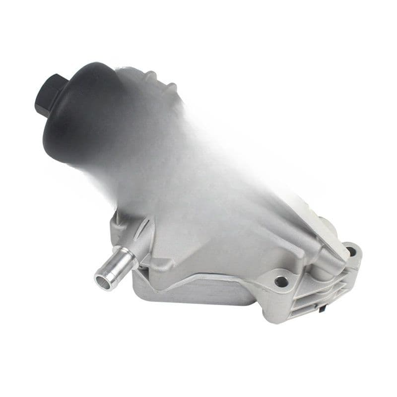 Rear-side view of Mercedes-Benz oil filter housing assembly 2701800810