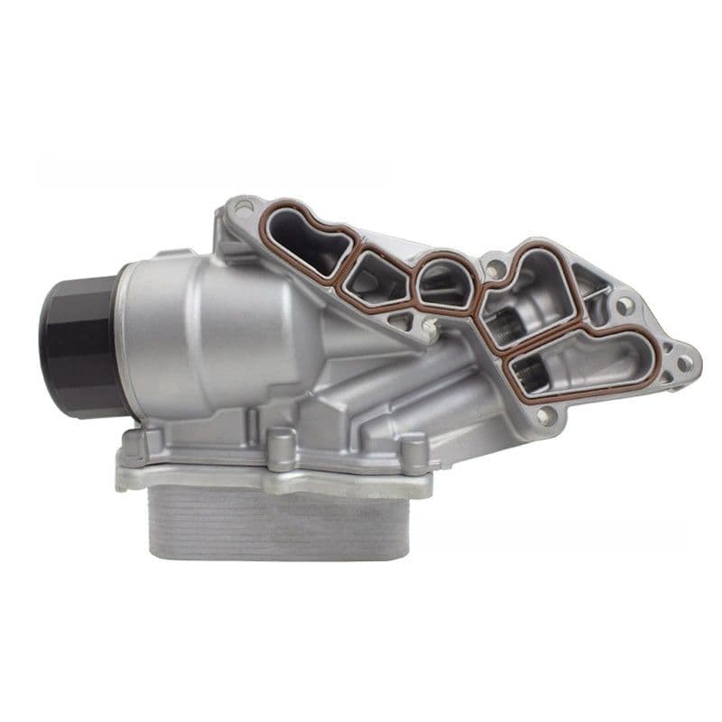 2721800410 Mercedes-Benz oil filter housing assembly gasket side view