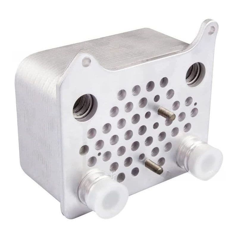 Engine oil cooler 3C3Z6A642CA front view