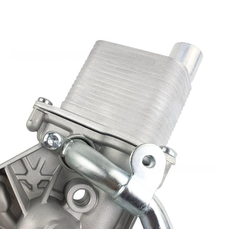 Full Aluminum Oil filter housing assembly 55566784 side view