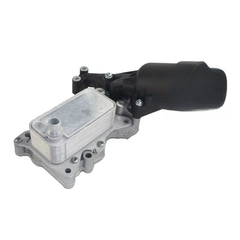 Oil filter housing assembly 6511801210 rear angle view