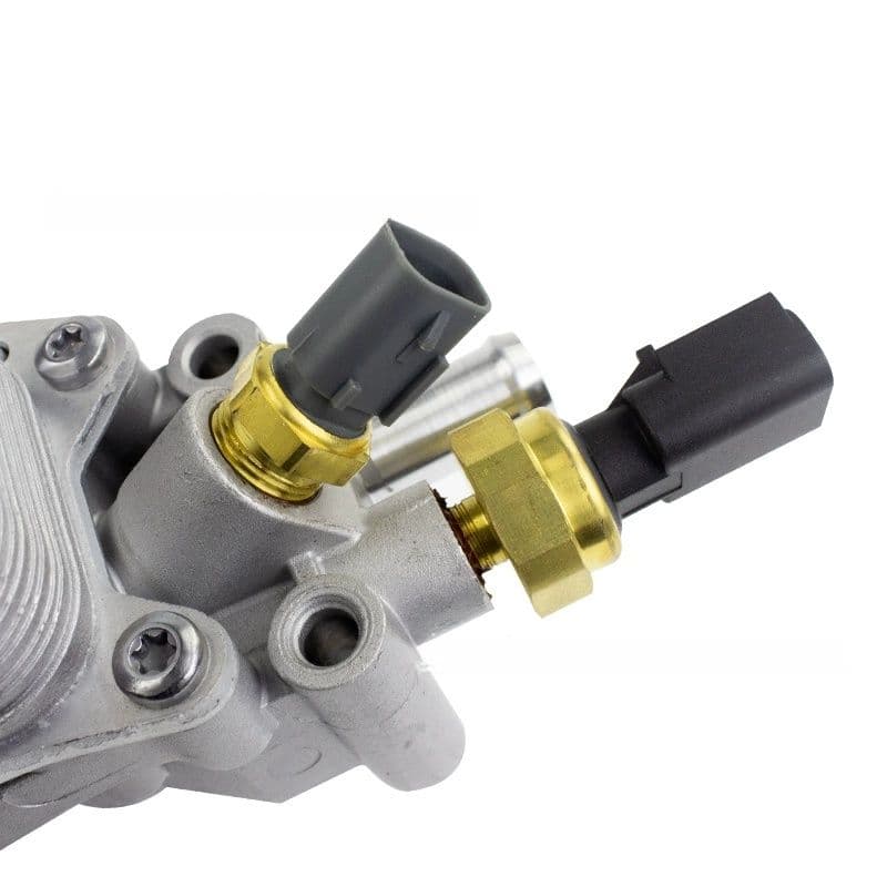 Aluminium penuh Perumah penapis minyak 68105583AF pandangan sudut