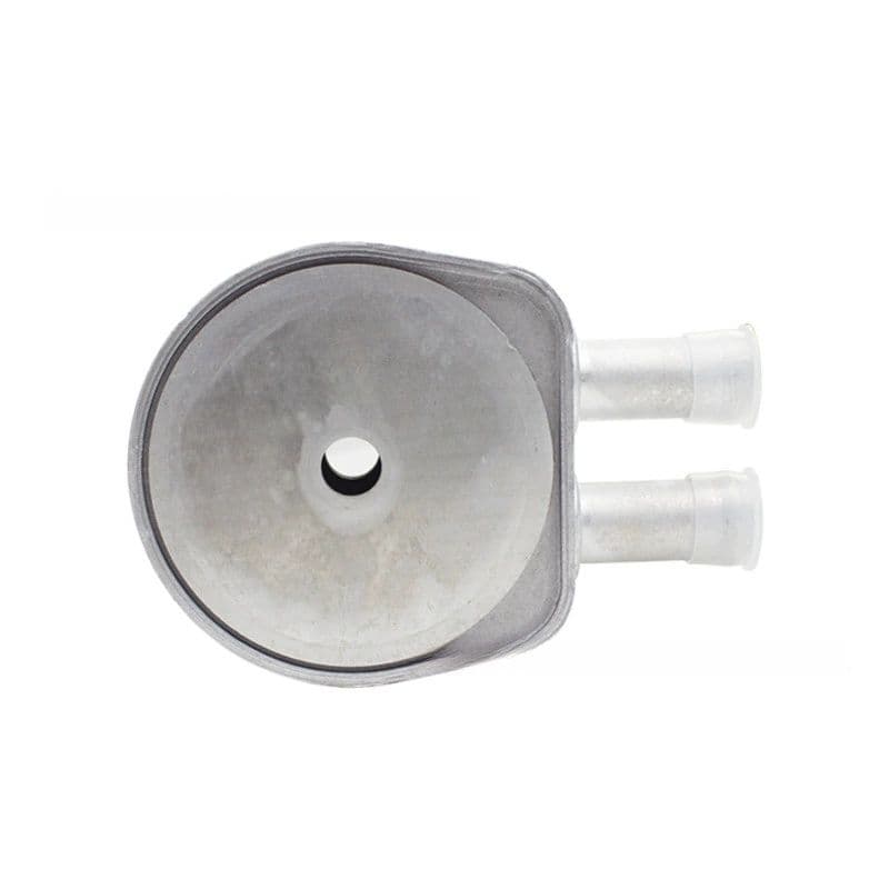 Engine oil cooler LR025515 front view