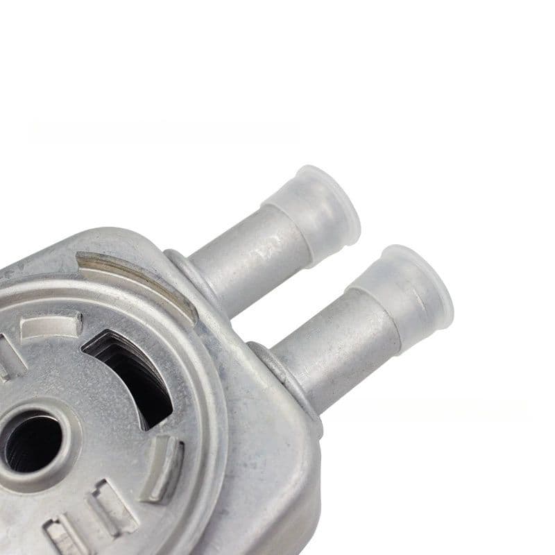 Engine oil cooler LR025515 side view