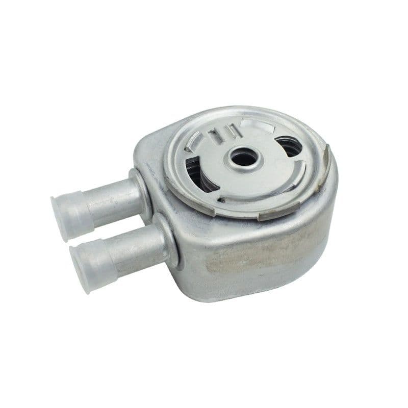 Engine oil cooler LR025515 rear view