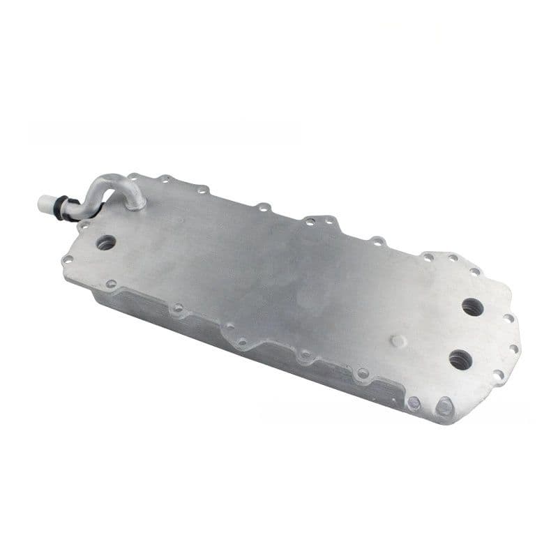 Oil Cooler LR039821 LR010728 8W93-6A642-AE for Jaguar Land Rover front view