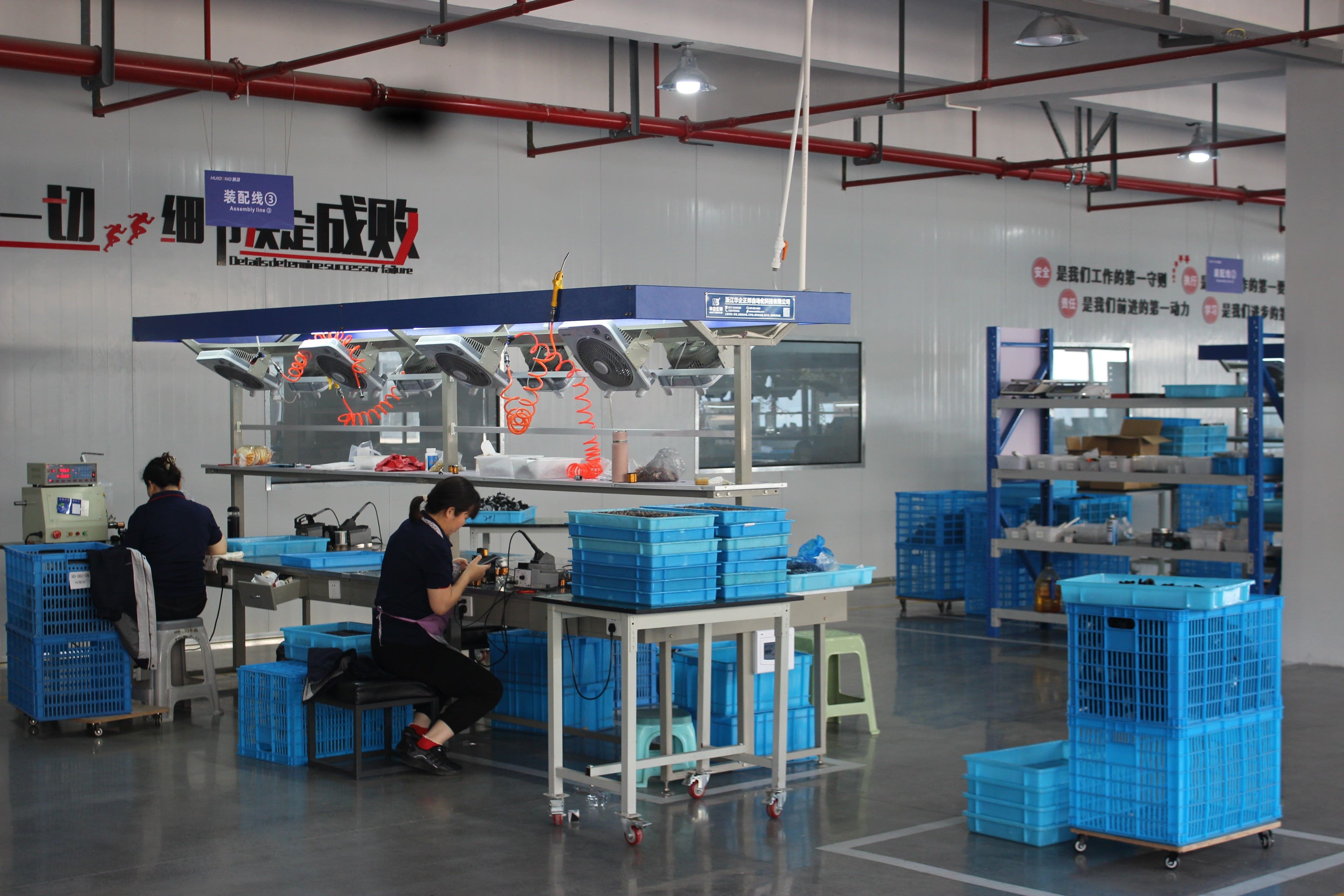 China Oil Cooler Factory Outside Production workshop area Picture