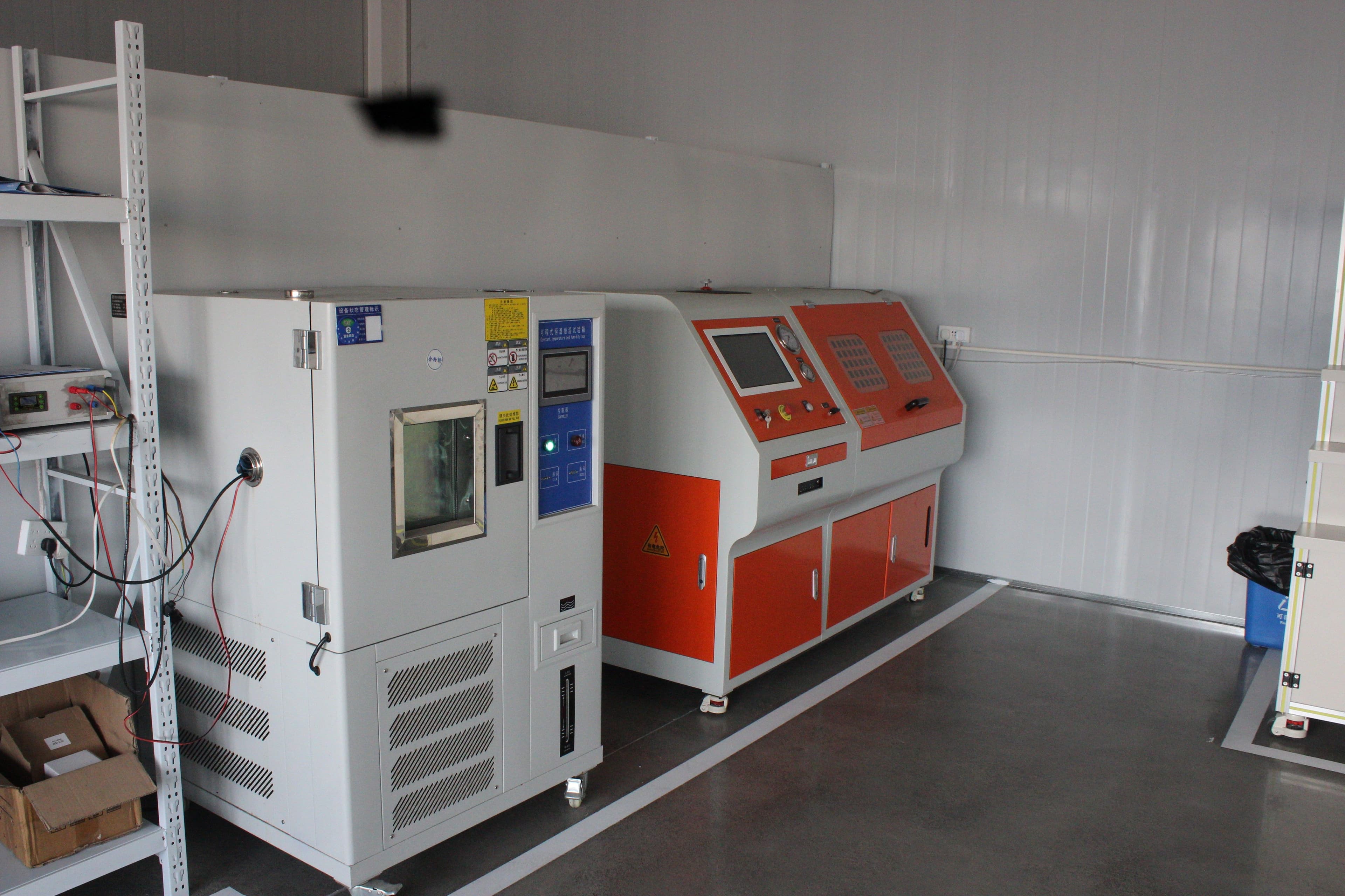 China Oil Cooler Factory Test equipment
